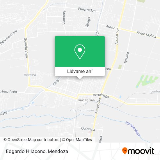 Mapa de Edgardo H Iacono