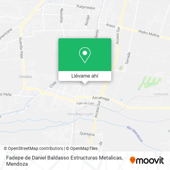 Mapa de Fadepe de Daniel Baldasso Estructuras Metalicas