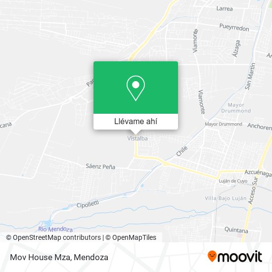 Mapa de Mov House Mza