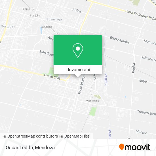Mapa de Oscar Ledda