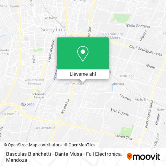 Mapa de Basculas Bianchetti - Dante Musa - Full Electronica