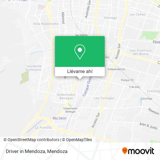 Mapa de Driver in Mendoza