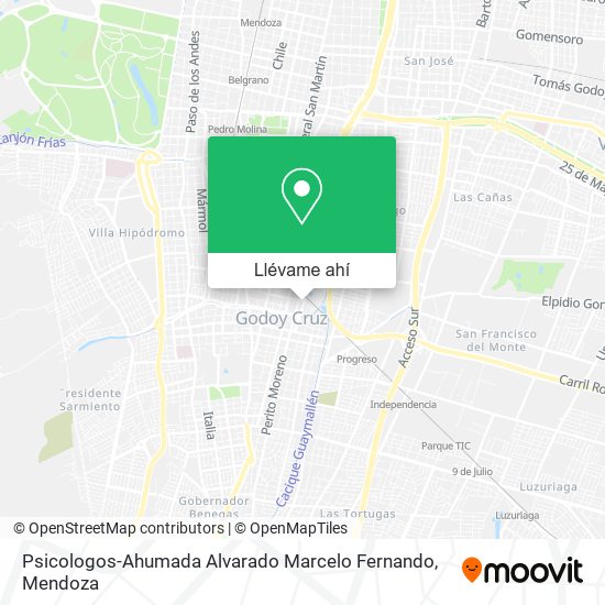 Mapa de Psicologos-Ahumada Alvarado Marcelo Fernando