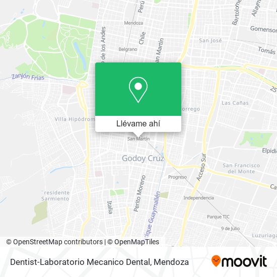 Mapa de Dentist-Laboratorio Mecanico Dental