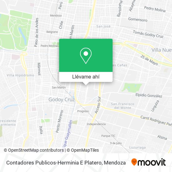 Mapa de Contadores Publicos-Herminia E Platero