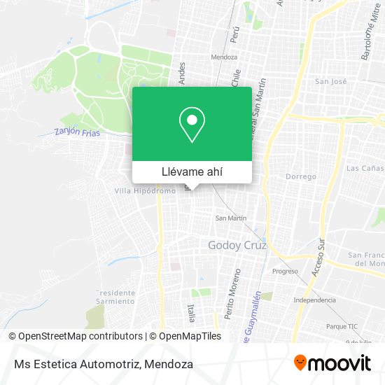 Mapa de Ms Estetica Automotriz