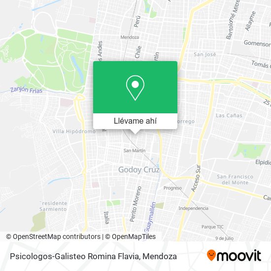 Mapa de Psicologos-Galisteo Romina Flavia