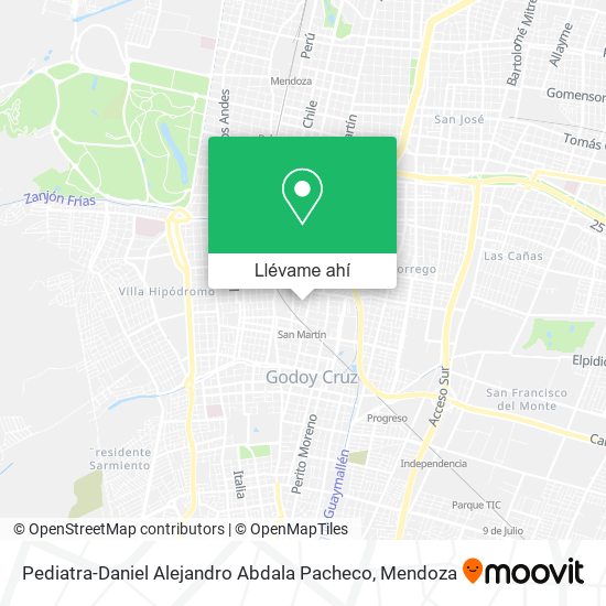 Mapa de Pediatra-Daniel Alejandro Abdala Pacheco