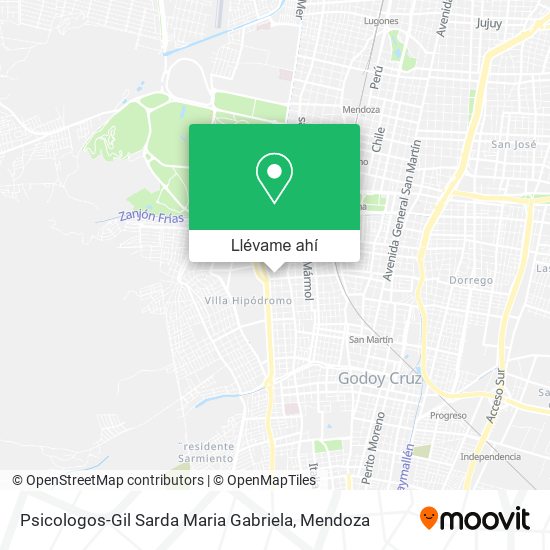 Mapa de Psicologos-Gil Sarda Maria Gabriela