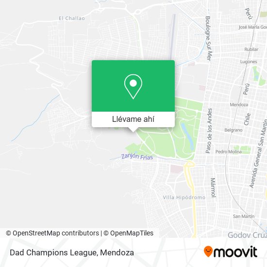 Mapa de Dad Champions League