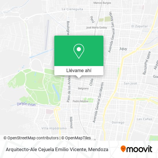 Mapa de Arquitecto-Ale Cejuela Emilio Vicente