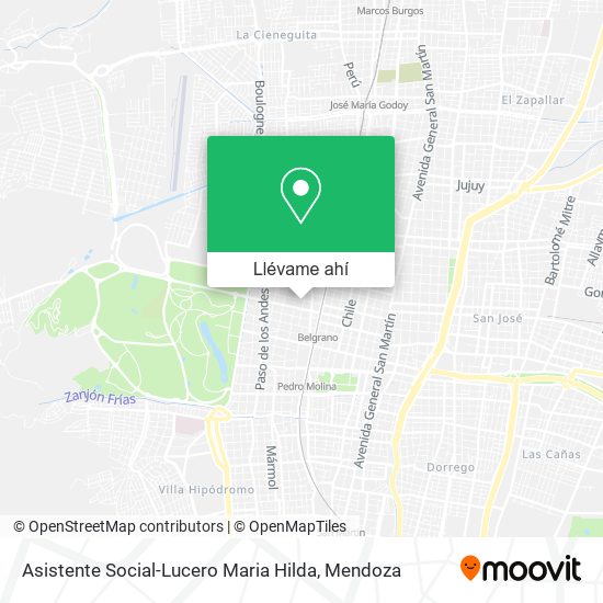 Mapa de Asistente Social-Lucero Maria Hilda