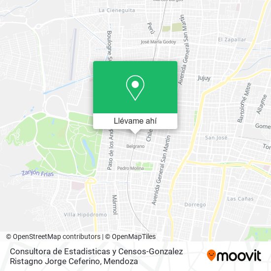 Mapa de Consultora de Estadisticas y Censos-Gonzalez Ristagno Jorge Ceferino