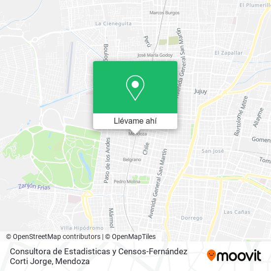 Mapa de Consultora de Estadisticas y Censos-Fernández Corti Jorge