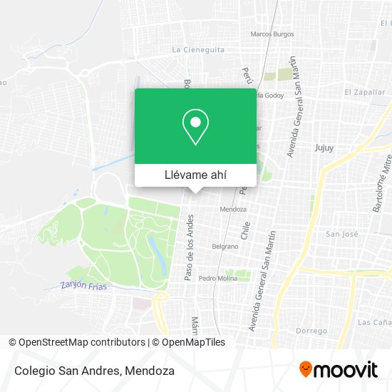 Mapa de Colegio San Andres