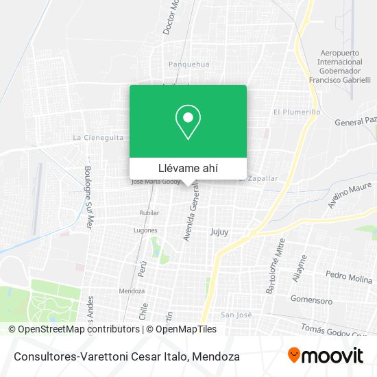 Mapa de Consultores-Varettoni Cesar Italo