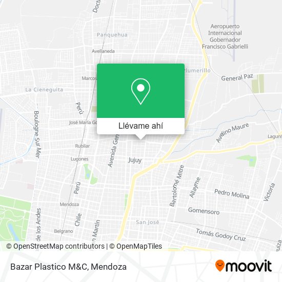 Mapa de Bazar Plastico M&C