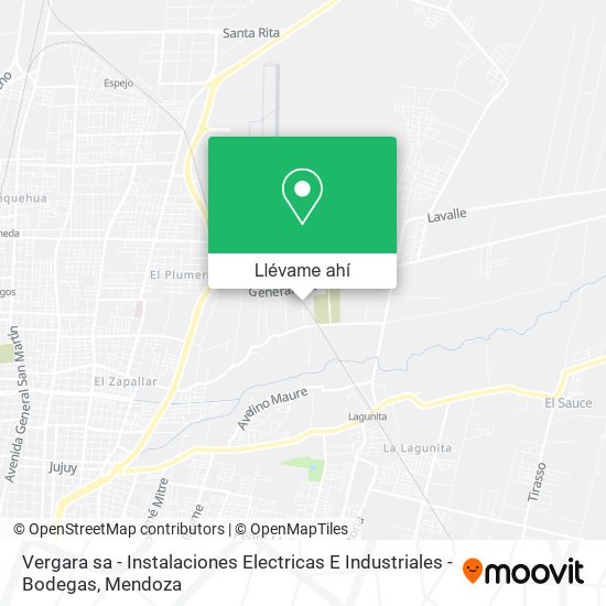 Mapa de Vergara sa - Instalaciones Electricas E Industriales - Bodegas