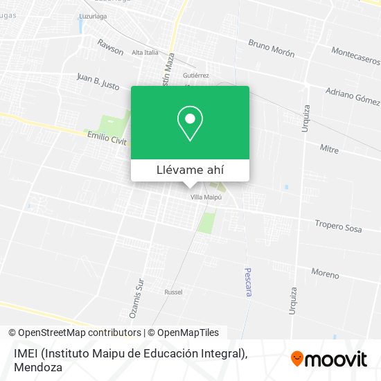 Mapa de IMEI (Instituto Maipu de Educación Integral)