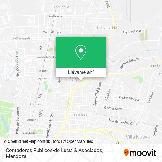 Mapa de Contadores Publicos-de Lucía & Asociados