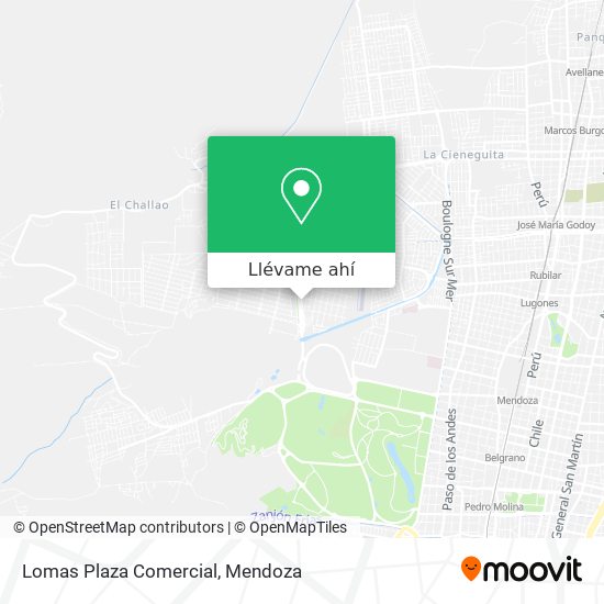 Mapa de Lomas Plaza Comercial