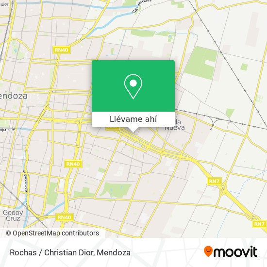 Mapa de Rochas / Christian Dior