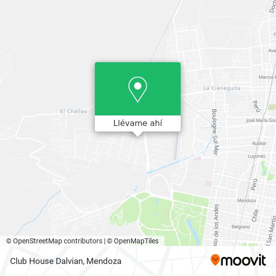 Mapa de Club House Dalvian