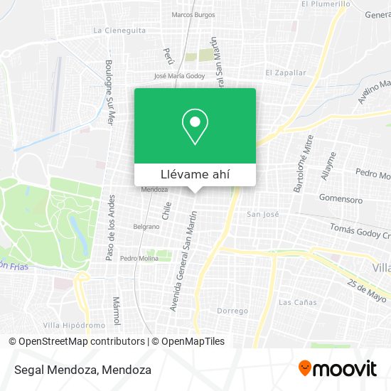 Mapa de Segal Mendoza