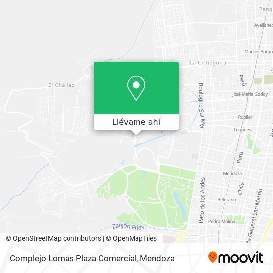 Mapa de Complejo Lomas Plaza Comercial