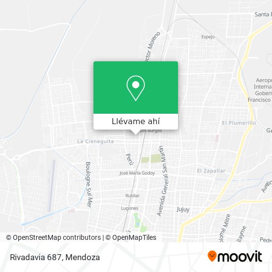 Mapa de Rivadavia 687
