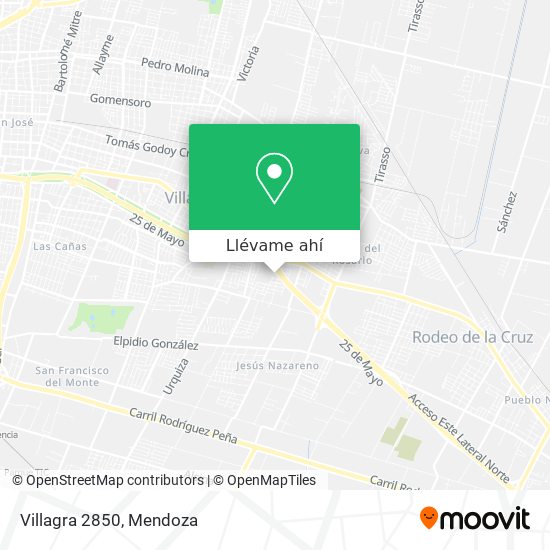 Mapa de Villagra 2850
