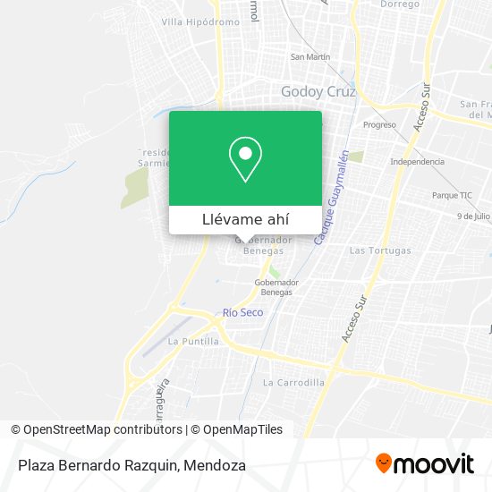 Mapa de Plaza Bernardo Razquin