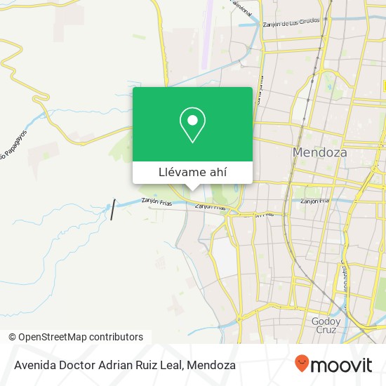 Mapa de Avenida Doctor Adrian Ruiz Leal