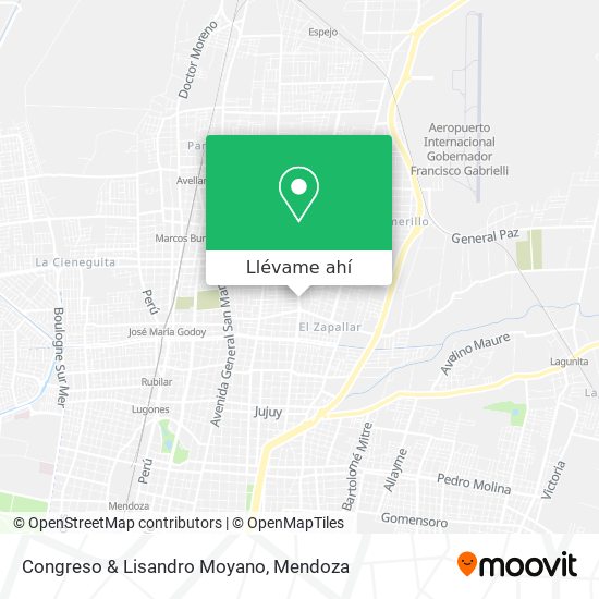 Mapa de Congreso & Lisandro Moyano