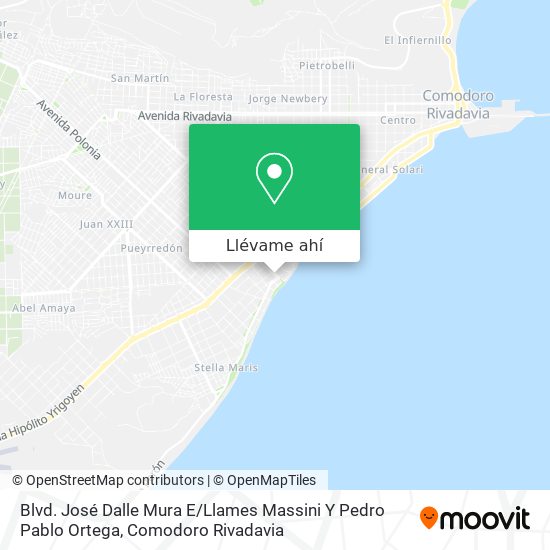 Mapa de Blvd. José Dalle Mura E / Llames Massini Y Pedro Pablo Ortega