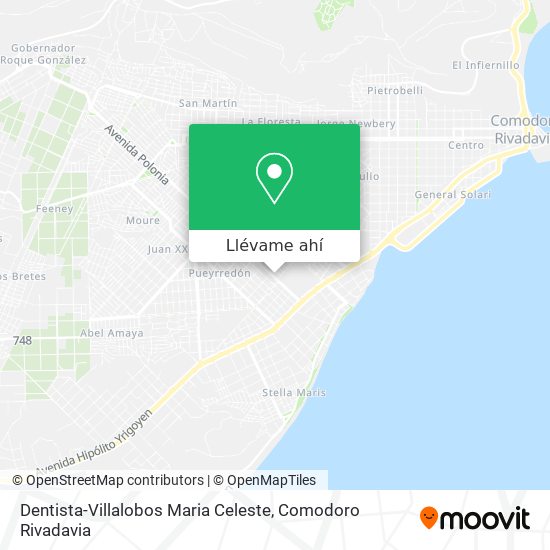 Mapa de Dentista-Villalobos Maria Celeste