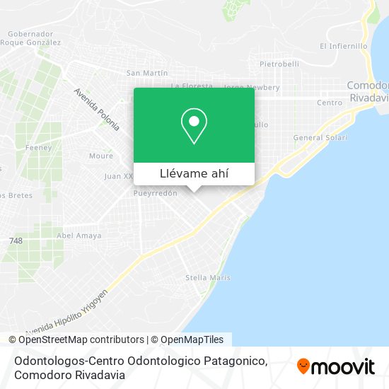 Mapa de Odontologos-Centro Odontologico Patagonico