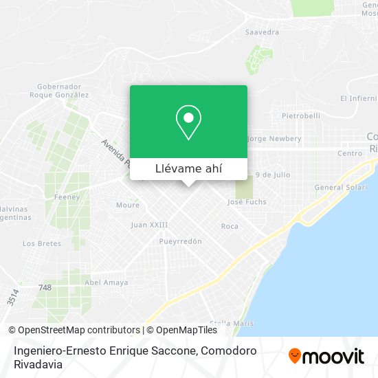 Mapa de Ingeniero-Ernesto Enrique Saccone