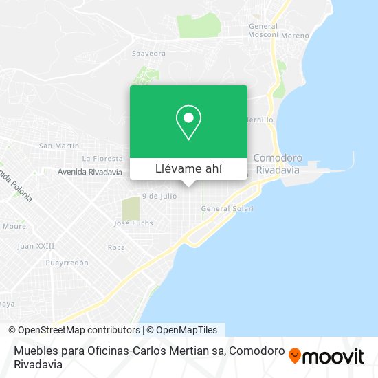 Mapa de Muebles para Oficinas-Carlos Mertian sa