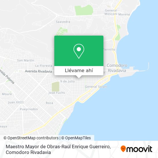 Mapa de Maestro Mayor de Obras-Raúl Enrique Guerreiro