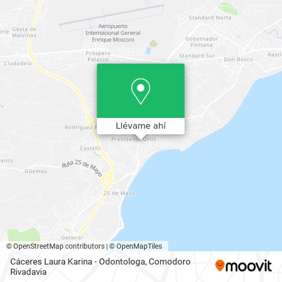 Mapa de Cáceres Laura Karina - Odontologa