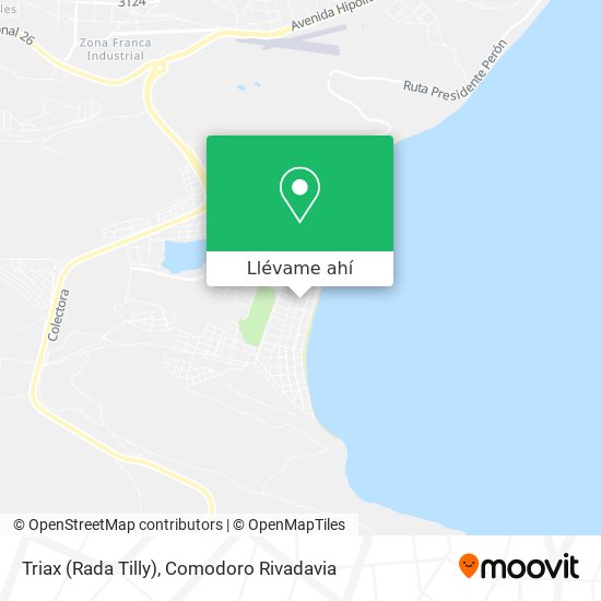 Mapa de Triax (Rada Tilly)