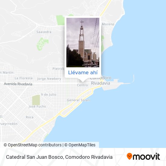 Mapa de Catedral San Juan Bosco