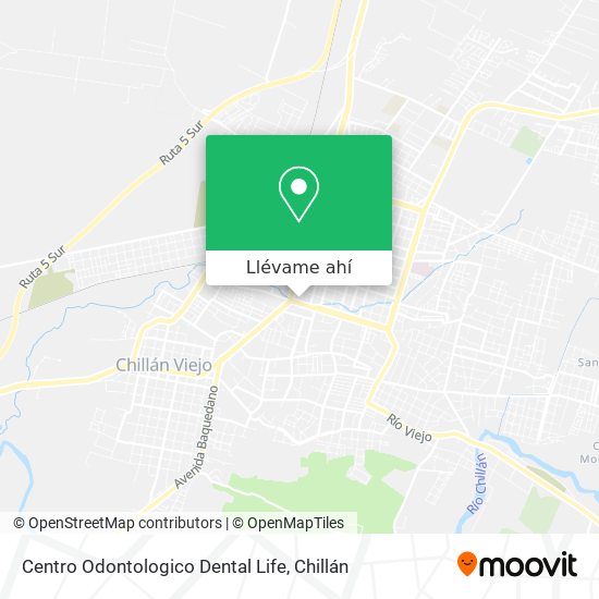 Mapa de Centro Odontologico Dental Life