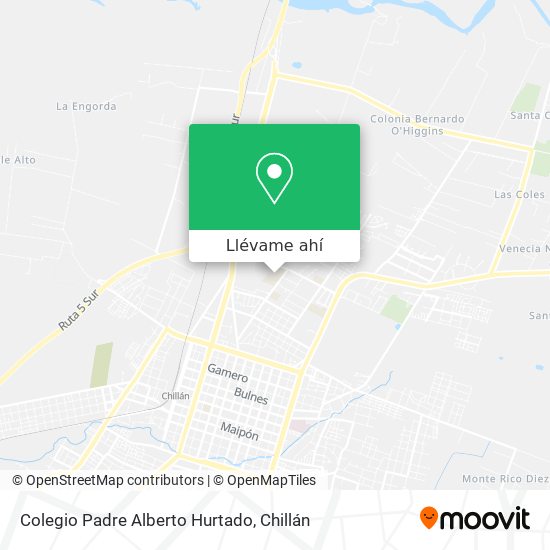 Mapa de Colegio Padre Alberto Hurtado