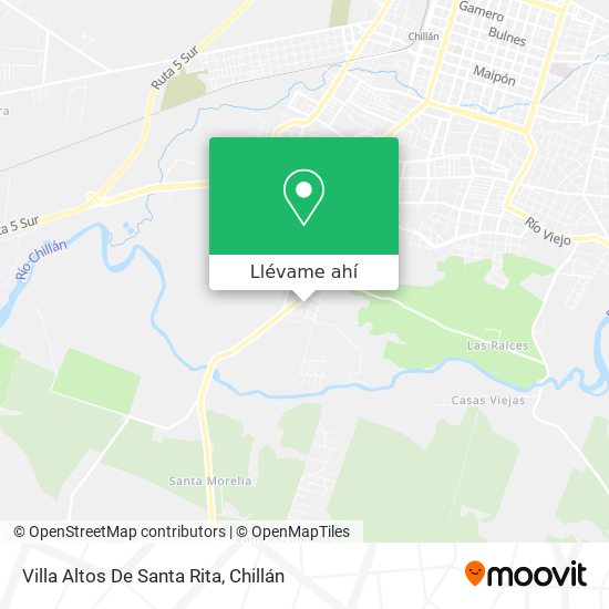 Mapa de Villa Altos De Santa Rita