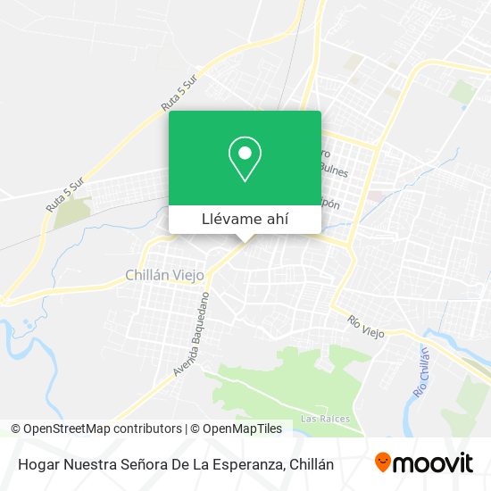 Mapa de Hogar Nuestra Señora De La Esperanza