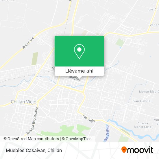 Mapa de Muebles Casaiván