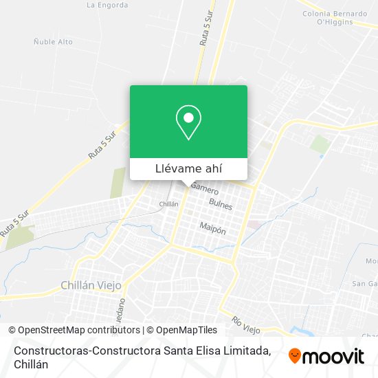 Mapa de Constructoras-Constructora Santa Elisa Limitada