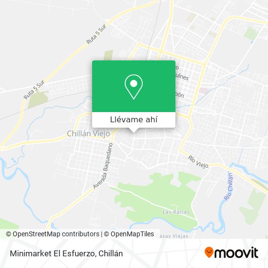 Mapa de Minimarket El Esfuerzo